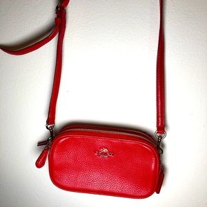 Mini Red Coach Purse